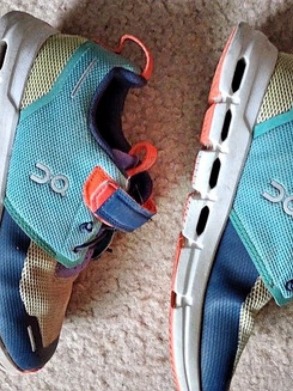 On Cloud Cloudswift multicoloured trainers, Size USK13 in kids size kids shoes